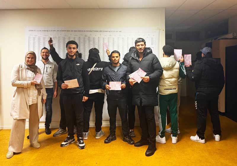 Jonge kiezers Ons Pandje geven het voorbeeld