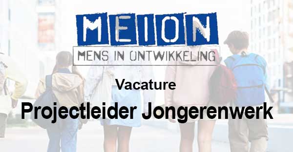 Vacature: Projectleider Jongerenwerk