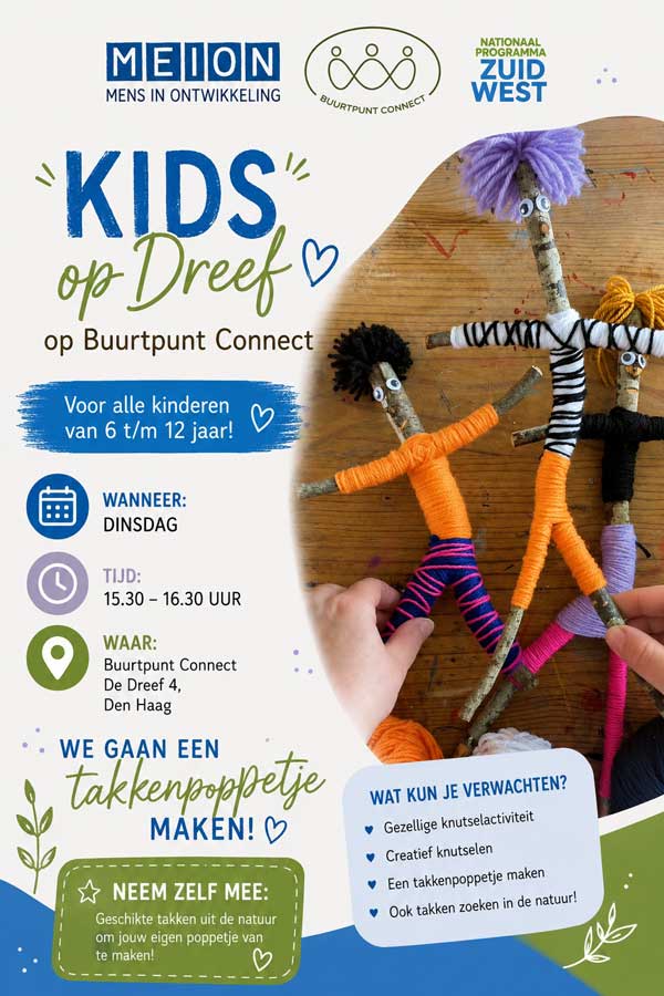 Kids op Dreef bij Buurtpunt Connect!