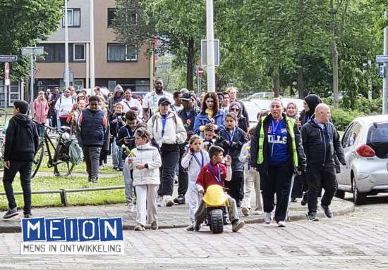 Mooie afsluiting van de Avondvierdaagse Mooie afsluiting van de Avondvierdaagse