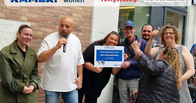Buurtkamer De Luyk enorm blij met airco